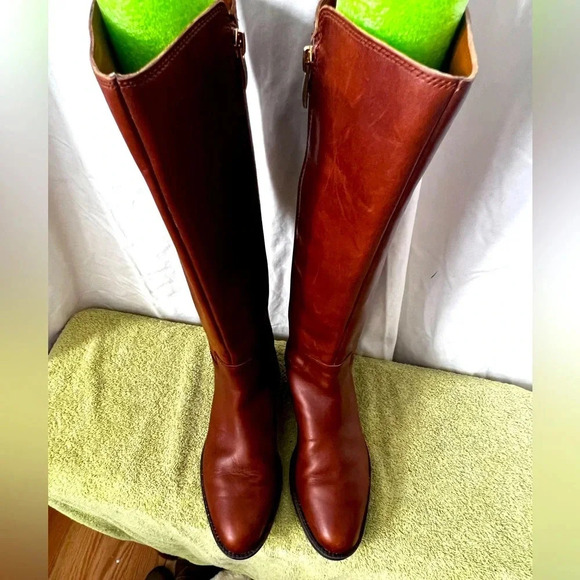 Franco Sarto Women's Sz 7m Giselle Wide Calf Knee High Boot EUC - Picture 5 of 9